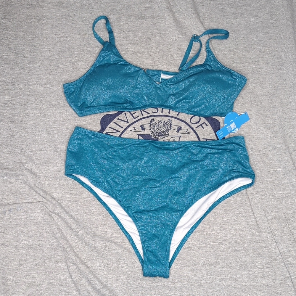 Cupshe Vibrant Blue Bikini